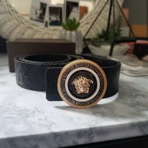 VERSACE BELT women’s  black AUTHENTIC